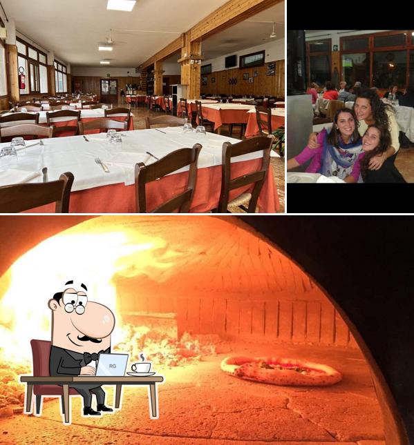 Gli interni di Ristorante Pizzeria LA TROTA