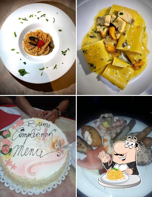 Spaghetti alla carbonara al Ristorante Pizzeria Roma