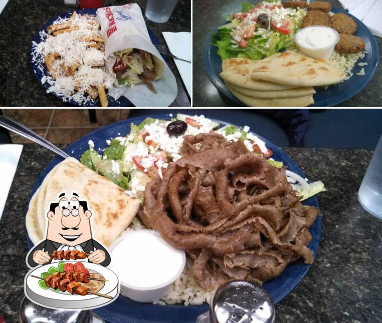 Santorini Greek Grill in Kirkland Restaurant menu and reviews