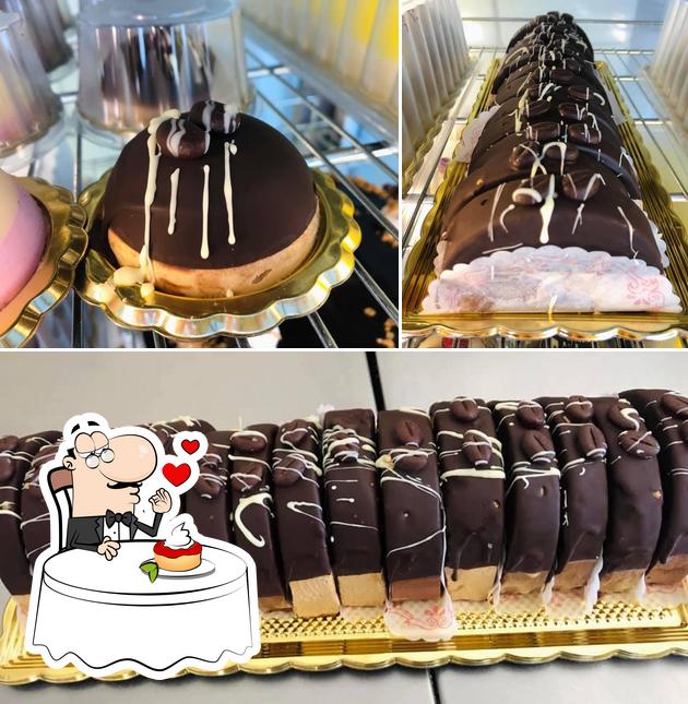 Bar Forant pasticceria gelateria offre une variété de desserts