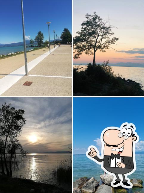 Goditi la vista dagli esterni di Lido Ronchi