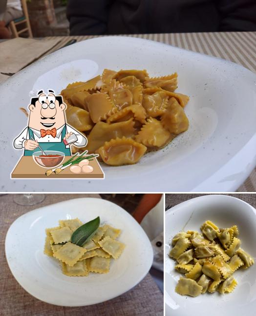 Ravioli à Osteria la Cantinella