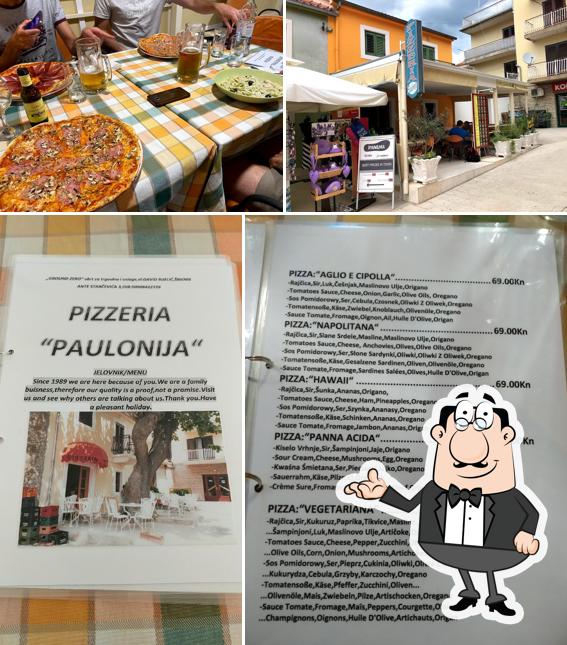 Gli interni di Pizzeria Paulonija