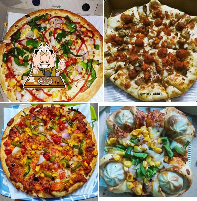 Try out different types of pizza