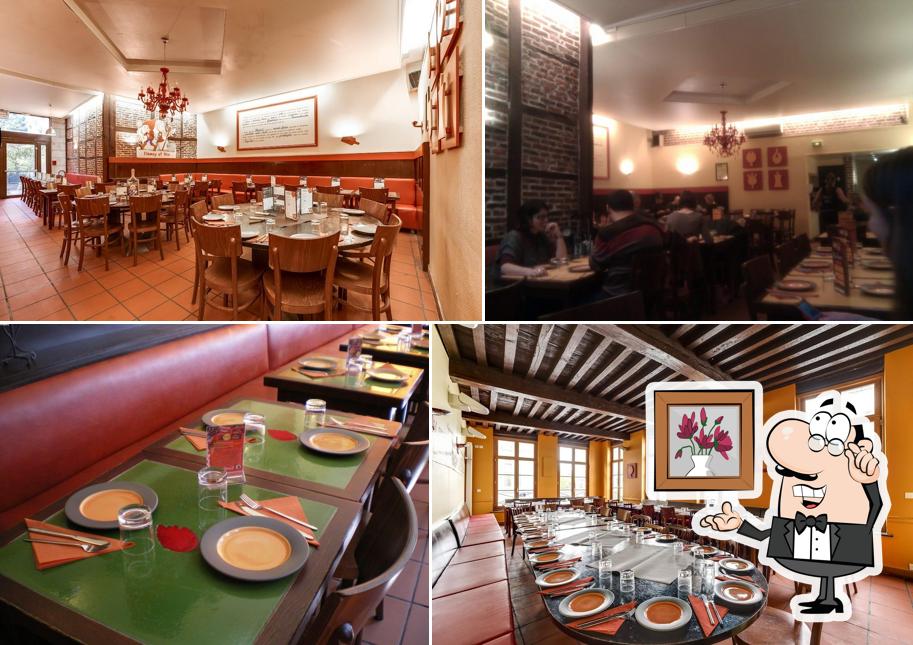L'intérieur de Flam's - Bar et restaurant de flammekueches