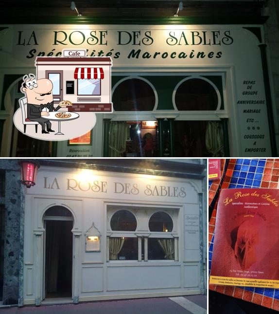 L'extérieur de Restaurant La Rose des Sables Tours