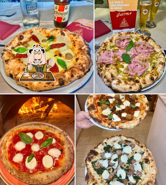 A Spicchio Contemporaneo, puoi ordinare una bella pizza
