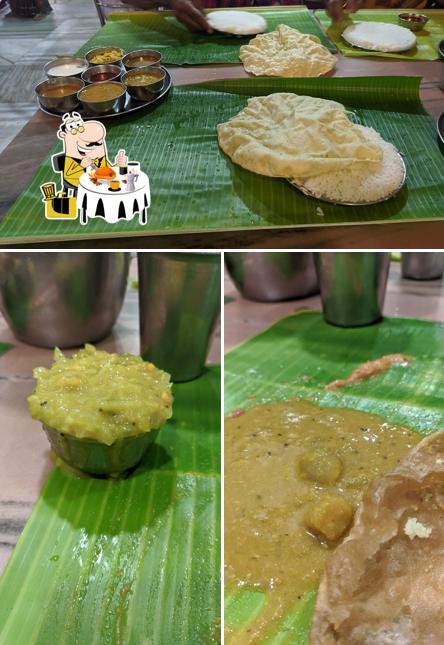 Food at New Kaliakudi Veg Restaurant