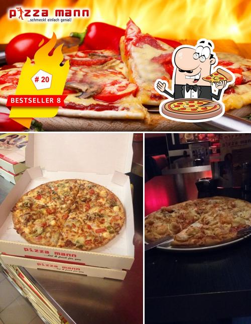 Отведайте пиццу в "Pizza Mann"