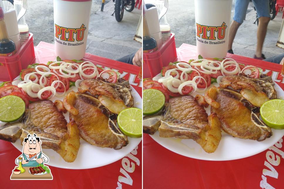 Peça refeições de carne no Bar do neguinho