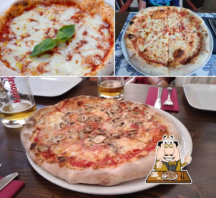 Scegli una pizza a Restaurant Spalatin