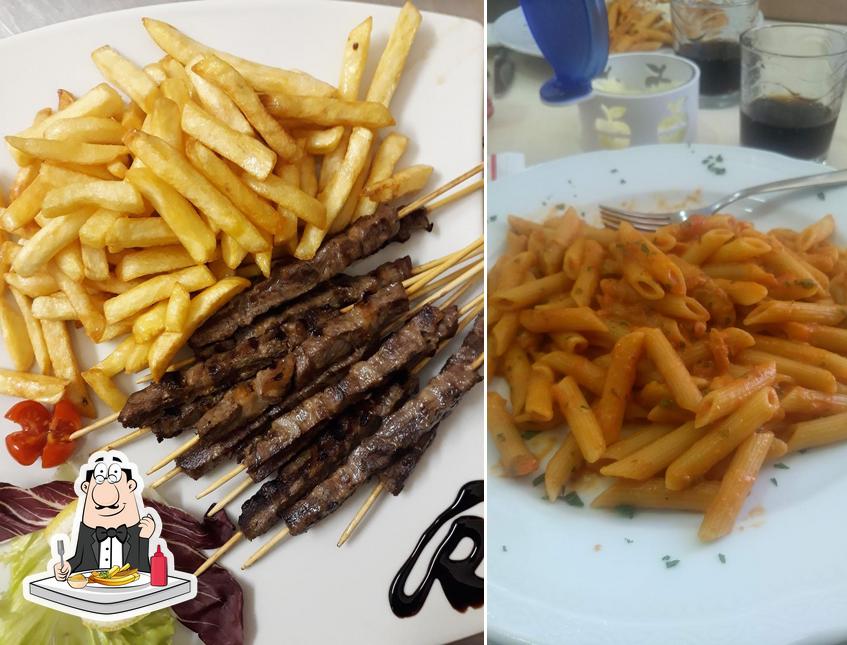 Try out French fries at La Gazzella Pizzeria & Steakhouse