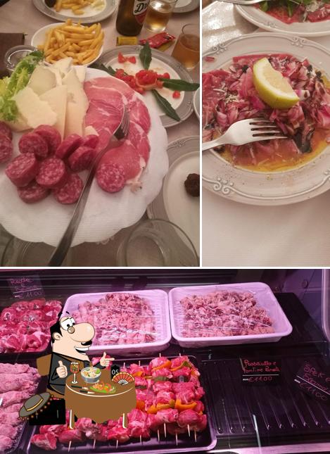 Cibo al Macelleria Francesco Strada