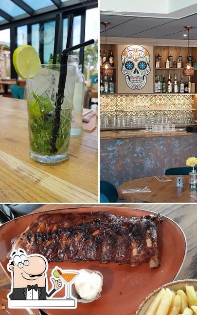 Las fotos de bebida y comida en Restaurant The Mex