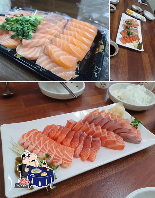 Sashimi en 다정회가 중화산본점