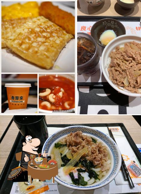 Еда в "Yoshinoya"