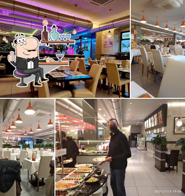 L'intérieur de Buon Gusto