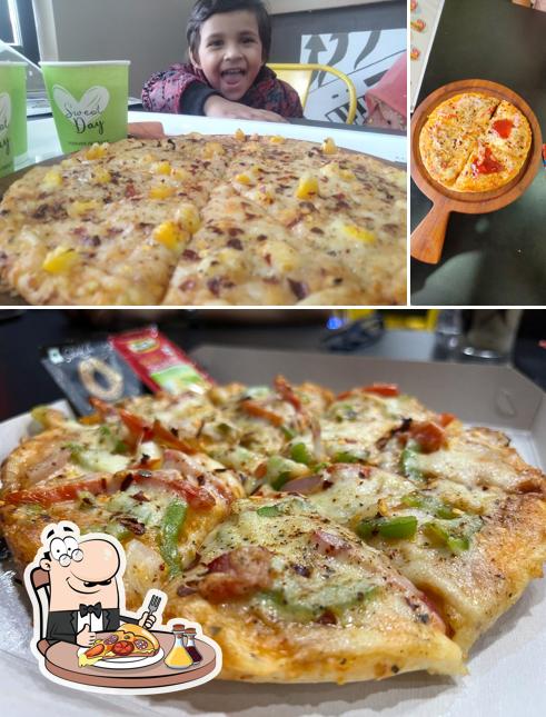 Order pizza at Cafe Choco Craze Agra