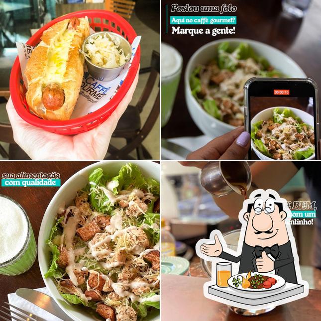 Comida em Caffè Gourmet