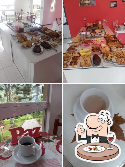Comida em Pousada Recanto Vó Eni
