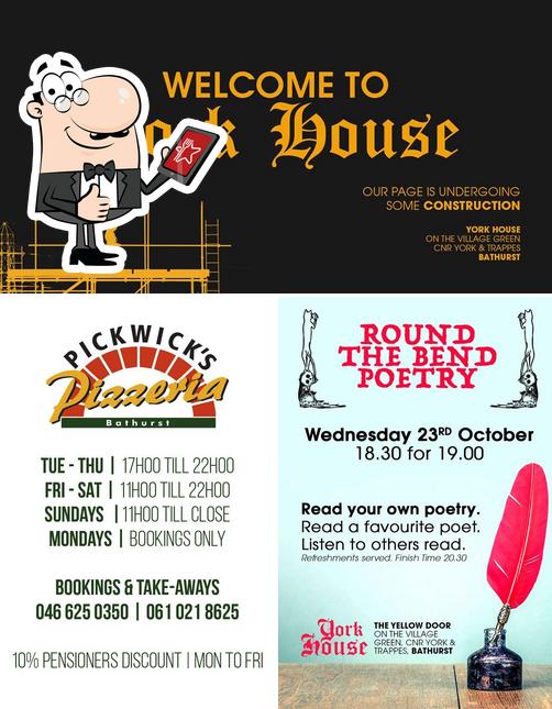 York House restaurant, Bathurst