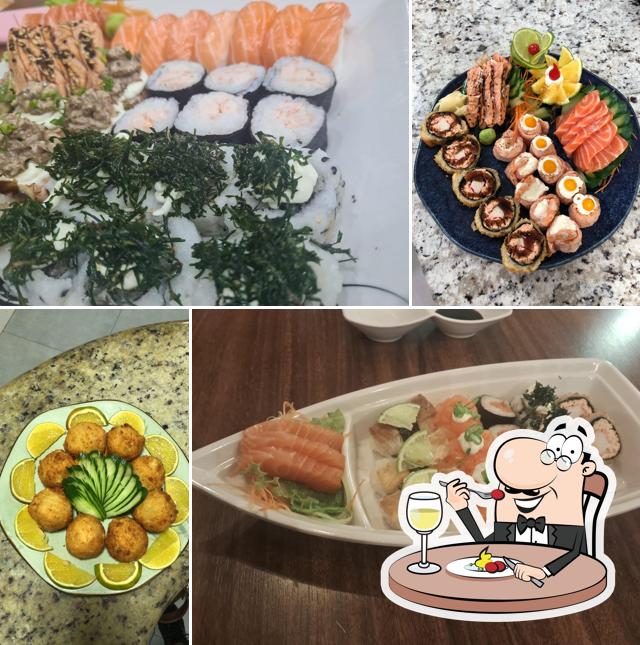 Comida em Sakai Sushi