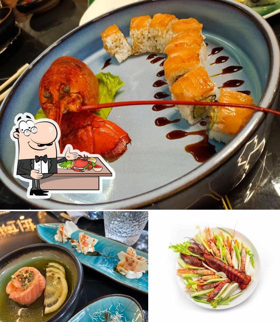 Prenditi la cucina di mare a Sushi Royal