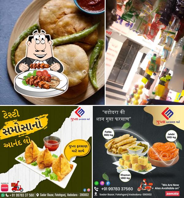 Food at Gupta Farsan Mart