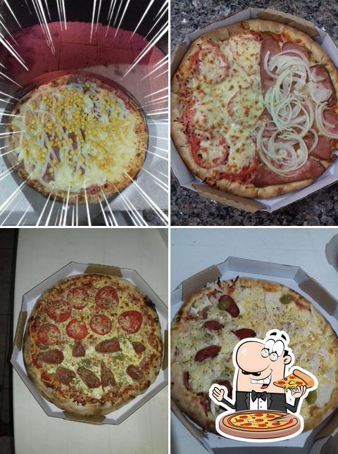 Consiga diversos estilos de pizza