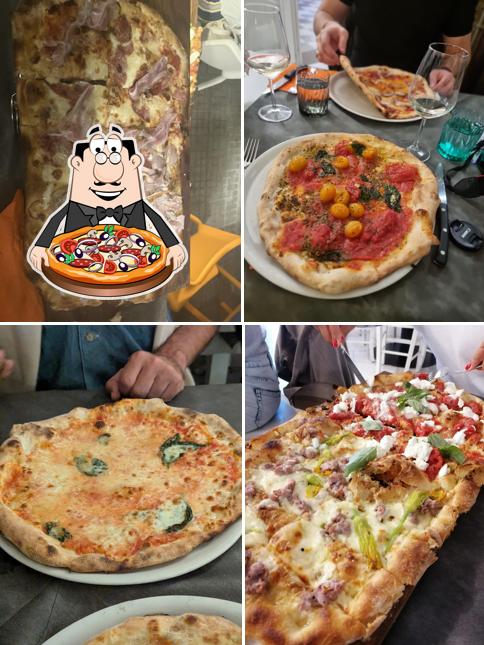 A Pizzeria da Serafino e Giovanni, puoi prenderti una bella pizza