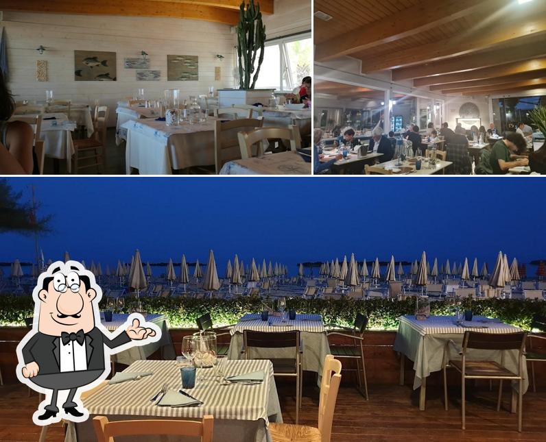 Gli interni di Ristorante Chalet Vela