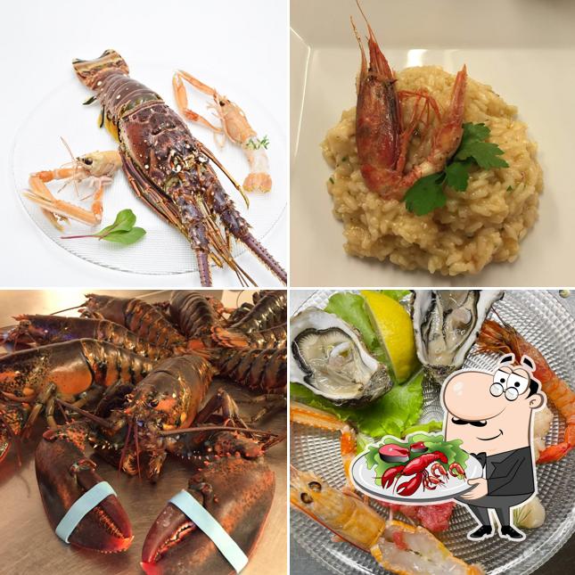 I clienti di Il Binario possono ordinare diversi prodotti di cucina di mare