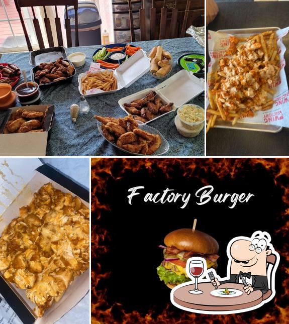Wing Factory, 333 H St 1025 in Chula Vista Restaurant menu and reviews