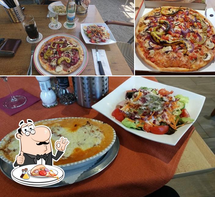 Bei Pizzeria Ai Due Galli könnt ihr Pizza kosten 