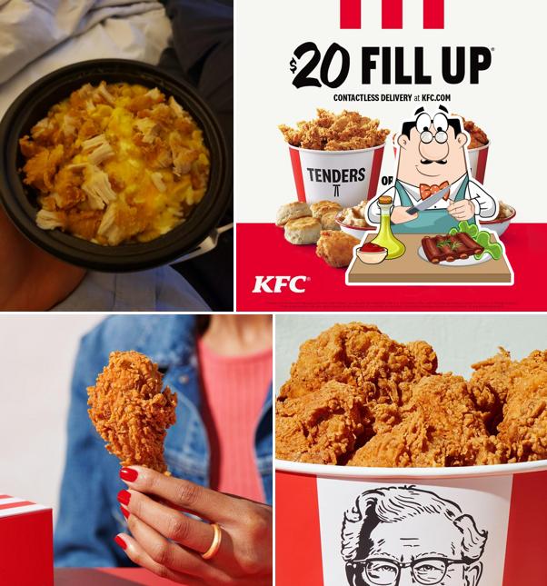 Pick meat meals at KFC