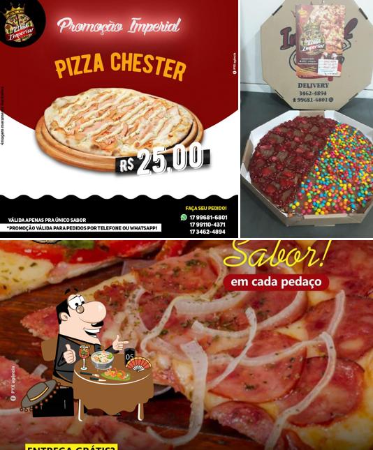 Comida em Pizzaria Imperial em Fernandópolis - Bairro Coester