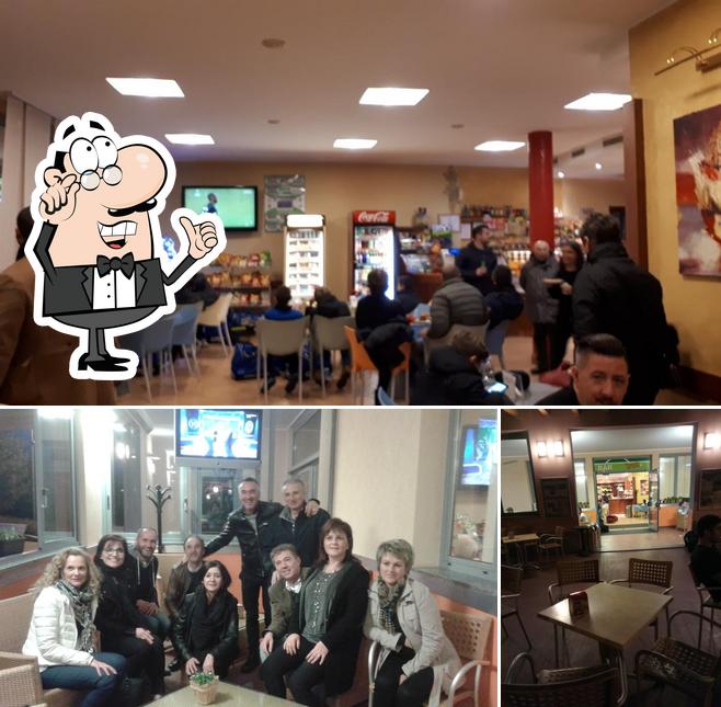 Gli interni di Bar Piazzetta del campo