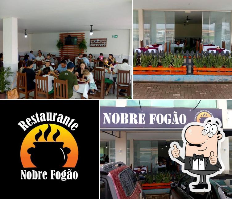 Here's a pic of Restaurante Nobre Fogão