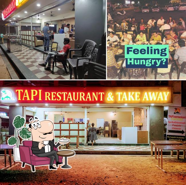 The interior of Tapi restaurant and take away