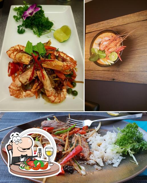 Essayez des fruits de mer à Thai Tavern