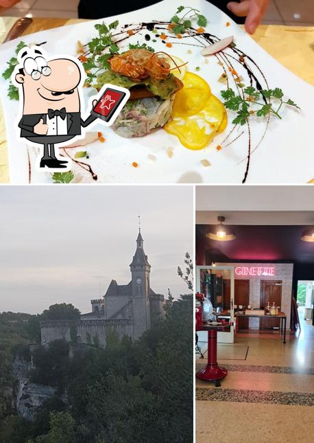 L’image de la extérieur et nourriture concernant Restaurant du Château