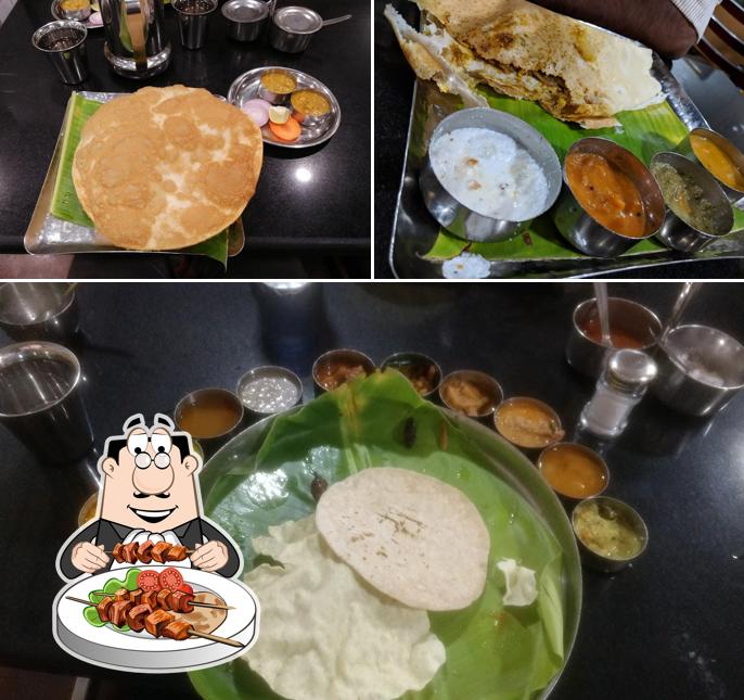 Meals at Saravana Bhavan Restaurant