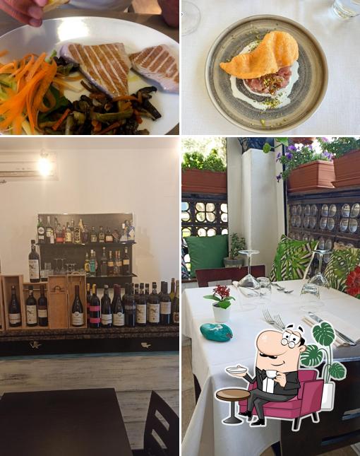 Gli interni di Trattoria del golfo