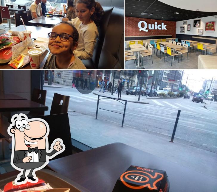 L'intérieur de Quick