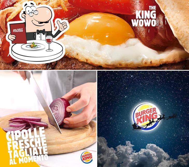 Burger King si caratterizza per la cibo e esterno