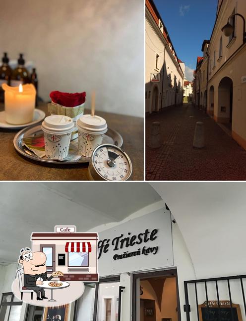 Das Äußere von Caffé Trieste