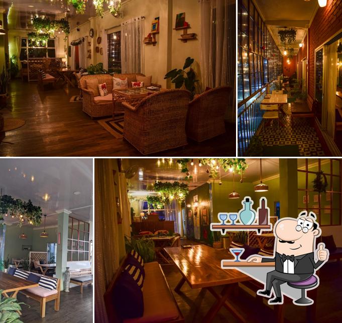 The interior of Cloudnine Restaurant