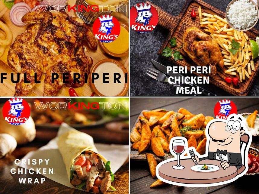 Kings Of Flavours Bar And Restaurants in Workington Restaurant menu