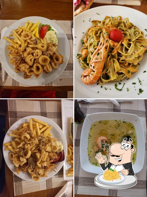 Spaghetti alla carbonara al Konoba Vijon pizzeria