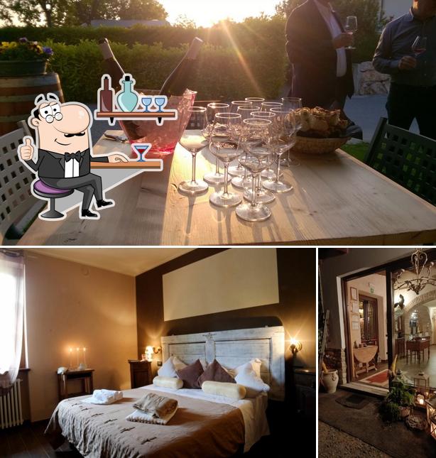 Gli interni di agriturismo Tre colline in langa